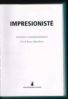Antonia Cunningham: Impresionisté