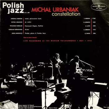 Michał Urbaniak Constellation: In Concert