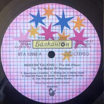 Modern Talking: In The Middle Of Nowhere - The 4th Album
