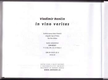 Vladimír Renčín: In vino veritas