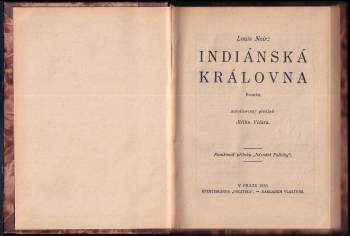Louis Noir: Indiánská královna