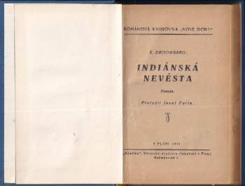 E Droowberg: Indiánská nevěsta