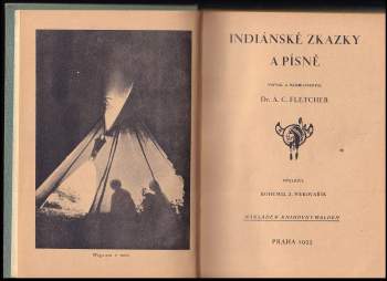 Alice Cunningham Fletcher: Indiánské zkazky a písně