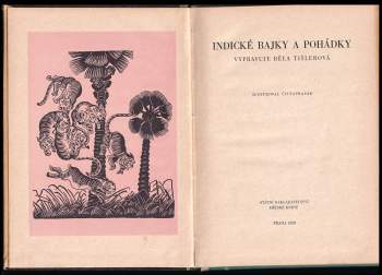 Běla Tišlerová: Indické bajky a pohádky