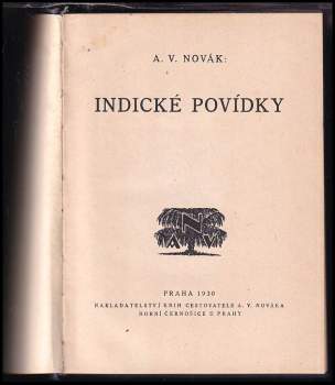 Václav Archibald Novák: Indické povídky
