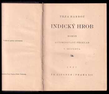 Thea von Harbou: Indický hrob