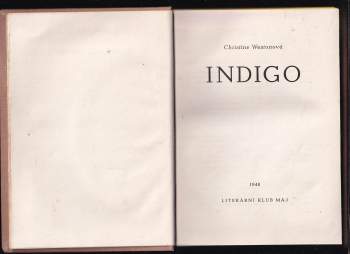 Christine Weston: Indigo