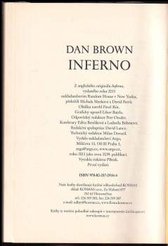 Dan Brown: Inferno