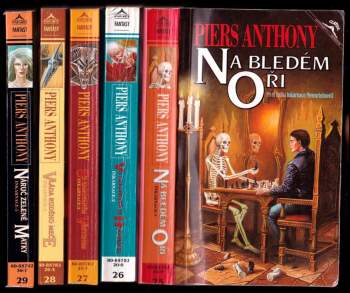 Piers Anthony: Inkarnace Nesmrtelnosti 1 - 5 - Na bledém oři + Ve skleněných hodinách + Se zamotaným vřetenem + Vláda Rudého meče + Náruč zelené matky