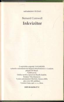 Bernard Cornwell: Inkvizitor