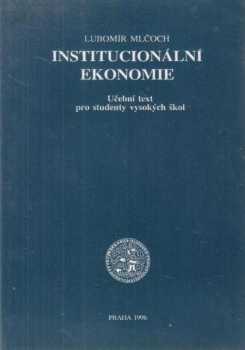 Institucionální ekonomie