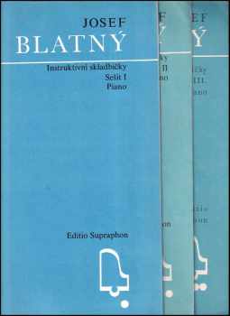 Instruktivní skladbičky Piano - Sešit I - III