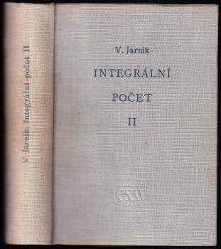 Vojtěch Jarník: Integrální počet
