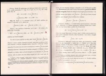 Vojtěch Jarník: Integrální počet