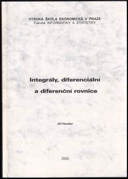 Integrály, diferenciální a diferenční rovnice
