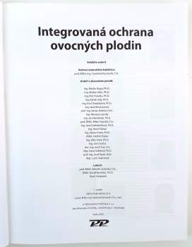Josef Sus: Integrovaná ochrana ovocných plodin