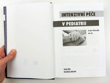 Ivan Novák: Intenzivní péče v pediatrii