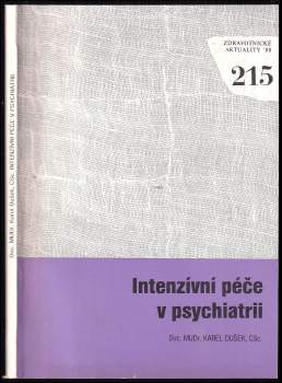 Intenzivní péče v psychiatrii