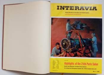 Interavia, Volume XVI., rok 1961, kompletní ročník 1. - 12. díl