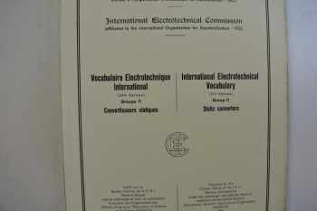 International Electrotechnical Vocabulary : Mezinárodní elektrotechnický slovník, 6 dílů