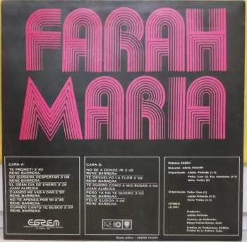 Farah Maria: Interpreta A Barrerita