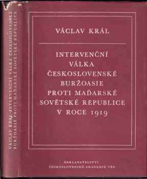 Intervenční válka československé buržoasie proti Maďarské sovětské republice v roce 1919