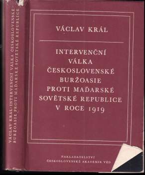 Intervenční válka československé buržoasie proti Maďarské sovětské republice v roce 1919