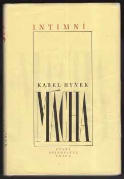 Intimní Karel Hynek Mácha