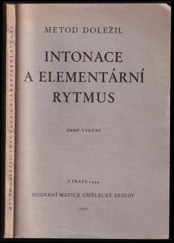 Intonace a elementární rytmus
