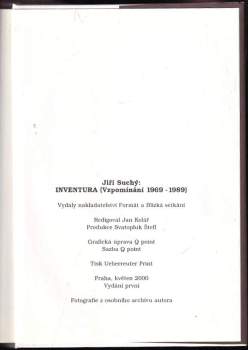 Jiří Suchý: Inventura