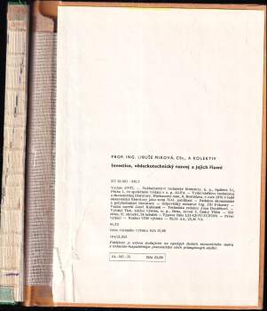 Libuše Miková: Investice, vědeckotechnický rozvoj a jejich řízení