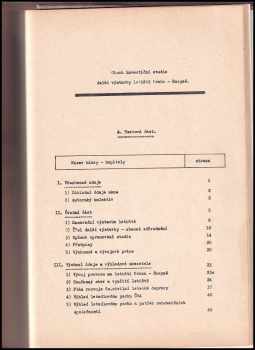 Investiční studie letiště Praha - Ruzyně duben 1969 A. Textová část