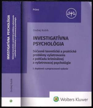 Ondrej Kubík: Investigatívna psychológia