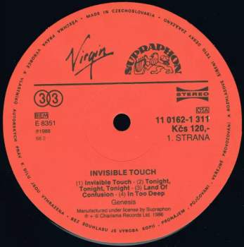 Genesis: Invisible Touch