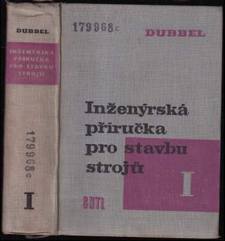 Heinrich Dubbel: Inženýrská příručka pro stavbu strojů