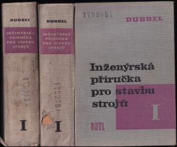 Heinrich Dubbel: Inženýrská příručka pro stavbu strojů