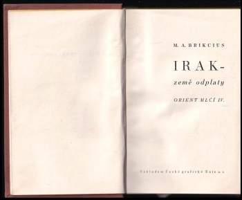 Mohamed Abdallah-hadži Brikcius: Irak - země odplaty