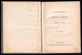 Josef Roden: Irča a Lexa