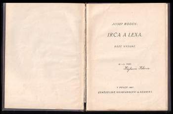 Josef Roden: Irča a Lexa