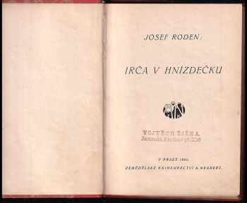 Josef Roden: Irča v hnízdečku
