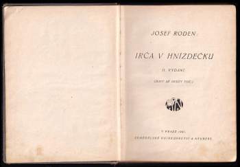 Josef Roden: Irča v hnízdečku
