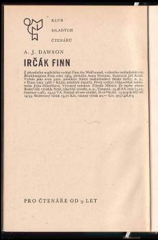 A. J Dawson: Irčák Finn