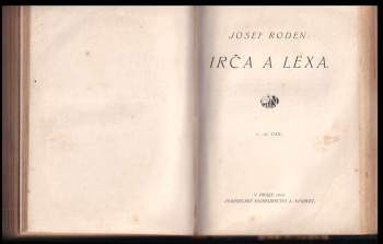 Josef Roden: Irča v pensionátě