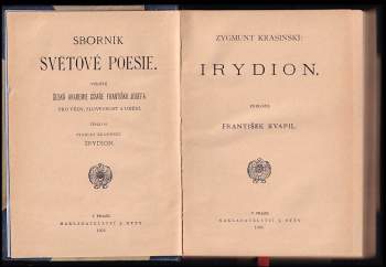 Zygmunt Krasiński: Irydion