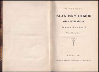 Victor Hugo: Islandský démon