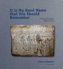 Renata Landgráfová: It is my good name that you should remember