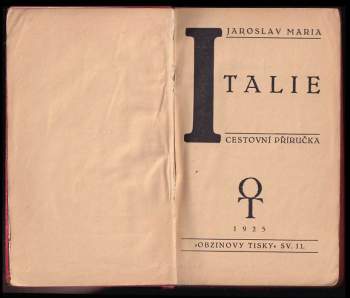 Jaroslav Maria: Italie