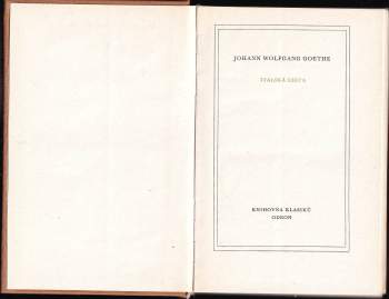 Johann Wolfgang von Goethe: Italská cesta