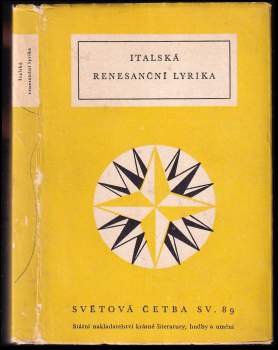 Jaroslav Pokorný: Italská renesanční lyrika