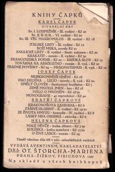 Karel Čapek: Italské listy